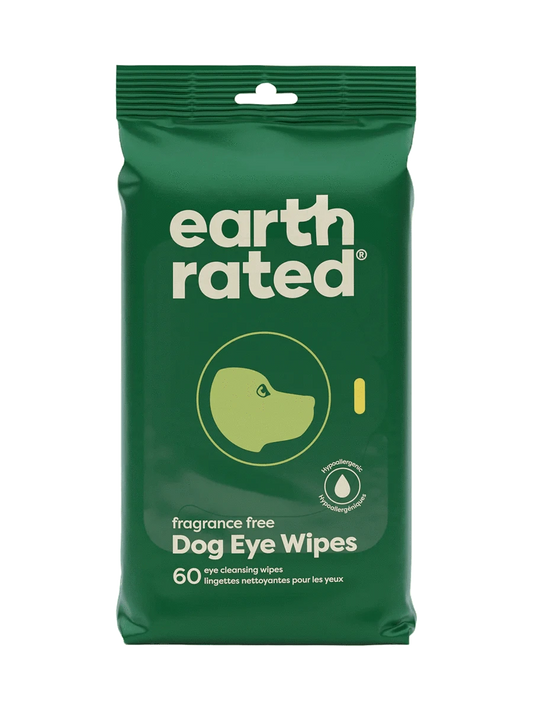 earth rated Eye Wipes - 60 ct - The Pet Source