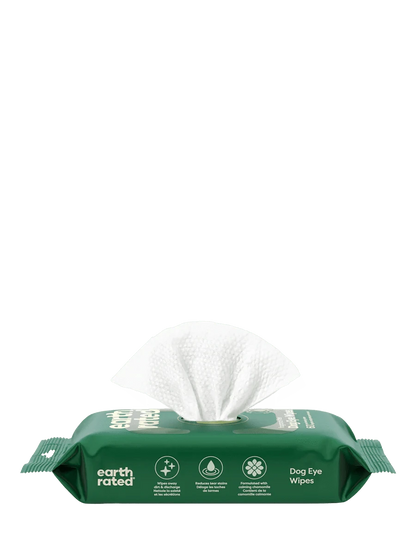 earth rated Eye Wipes - 60 ct - The Pet Source