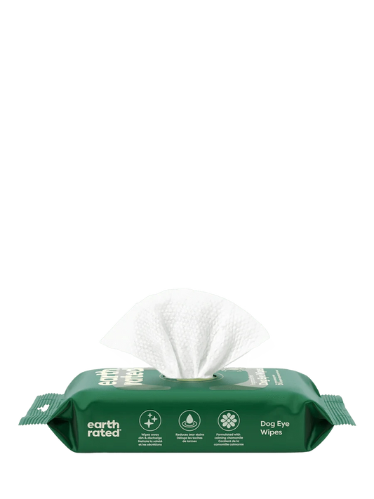 earth rated Eye Wipes - 60 ct - The Pet Source