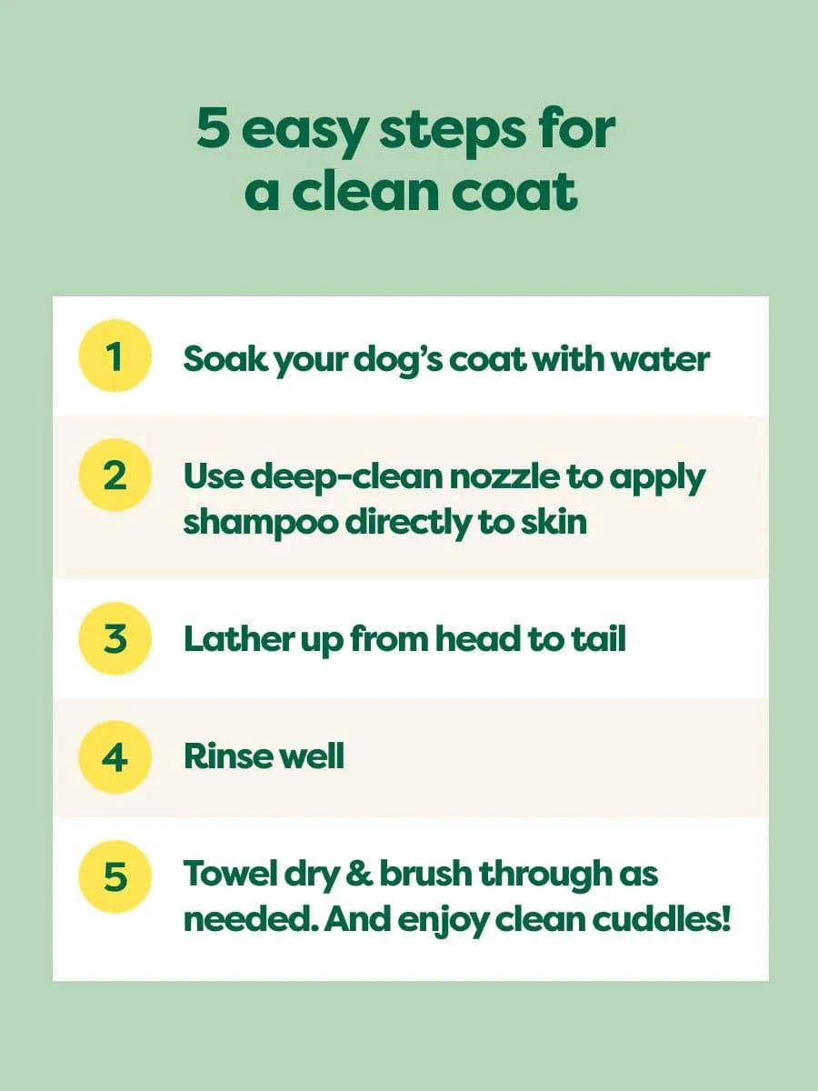 earth rated Short Coat 3-in-1 Dog Shampoo - 16oz - The Pet Source