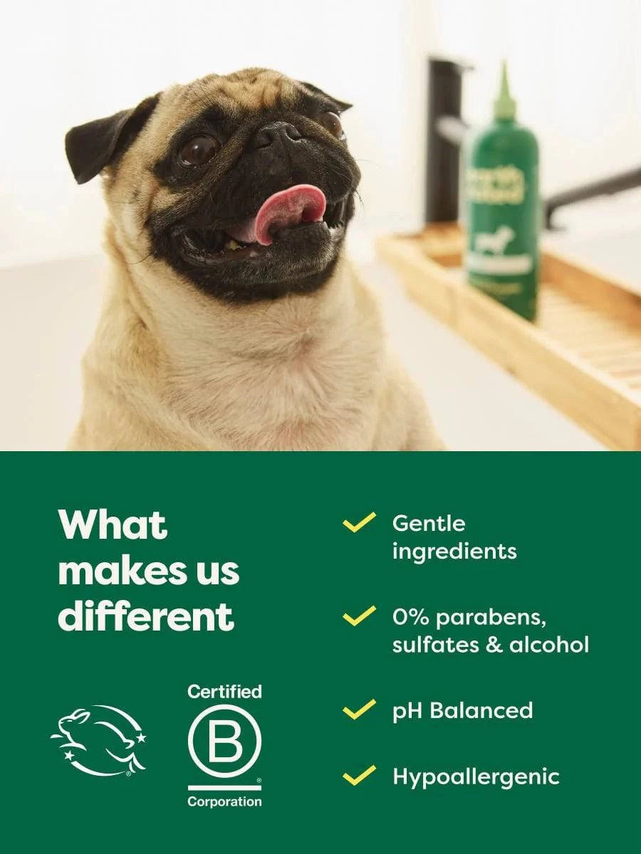 earth rated Short Coat 3-in-1 Dog Shampoo - 16oz - The Pet Source