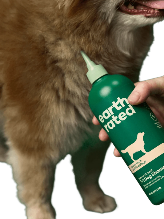 earth rated Double Coat 3-in-1 Dog Shampoo - 16oz - The Pet Source