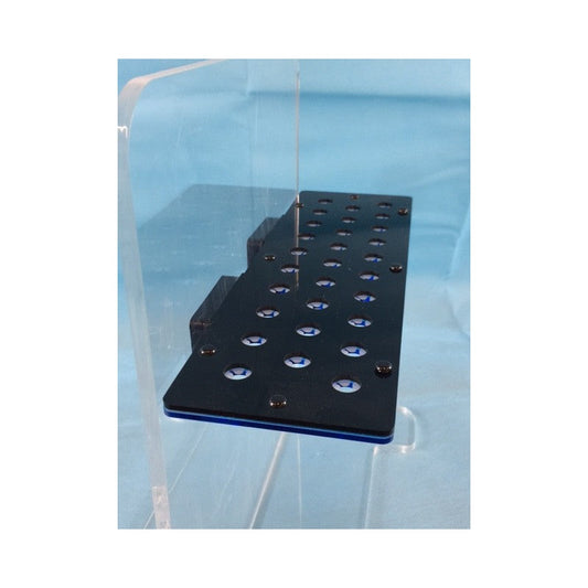 Elite Magnetic Frag Rack Black - Small - 29 Plugs - The Pet Source