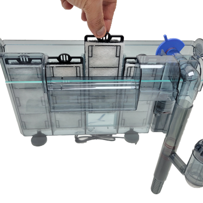 Lifegard Aquatics HOF-40 Slim Design Hang on Filter for aquariums up to 40 gallons - The Pet Source