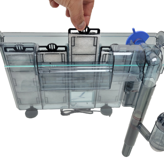 Lifegard Aquatics HOF-40 Slim Design Hang on Filter for aquariums up to 40 gallons - The Pet Source
