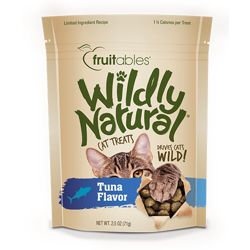 Fruitables Wildly Natural Tuna Flavor Cat Treat - 2.5 oz - The Pet Source