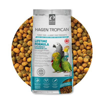 Tropican Lifetime Formula for Parrots Granules 4mm - 1.8lb - The Pet Source