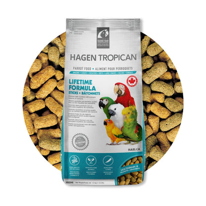 Tropican Lifetime Formula for Parrots Sticks - 3.5lb - The Pet Source