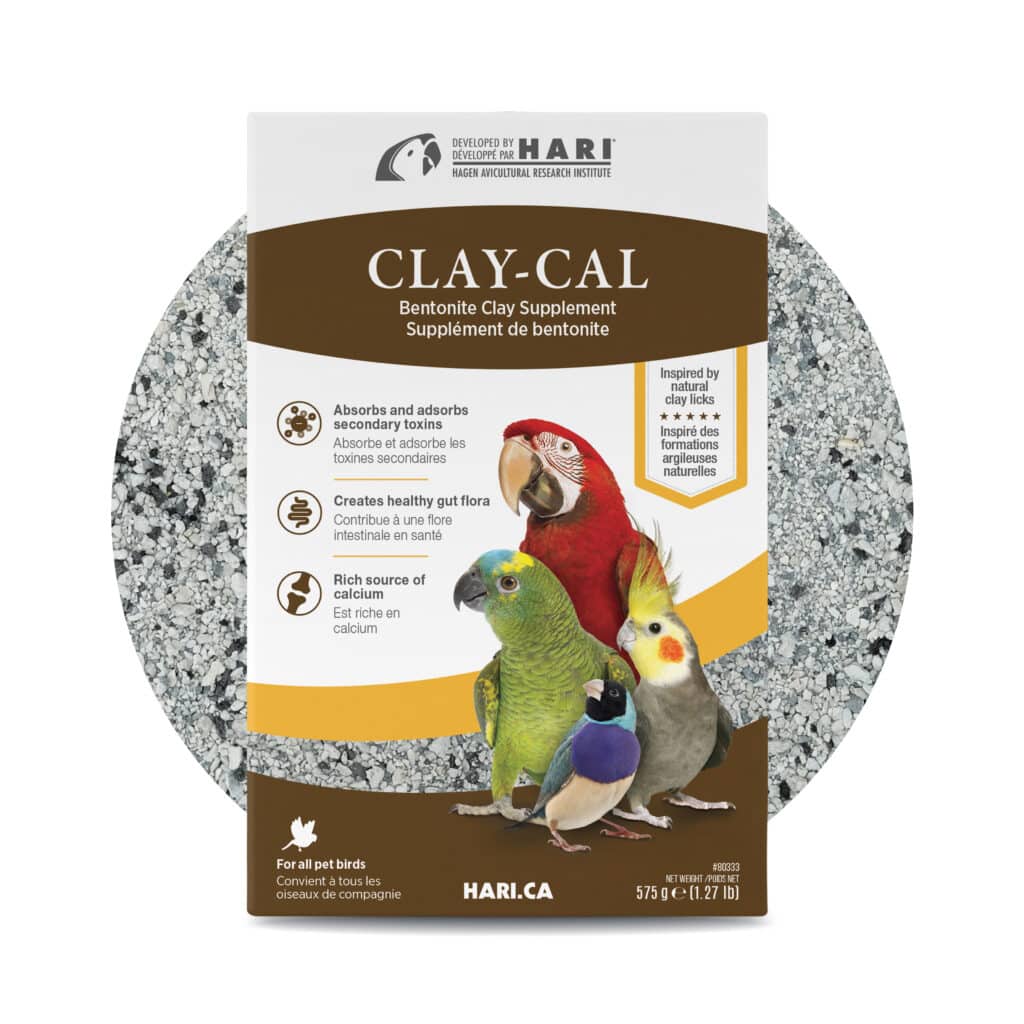 HARI Clay-Cal Calcium-Enriched Bentonite Clay Supplement for Birds - 575g - The Pet Source