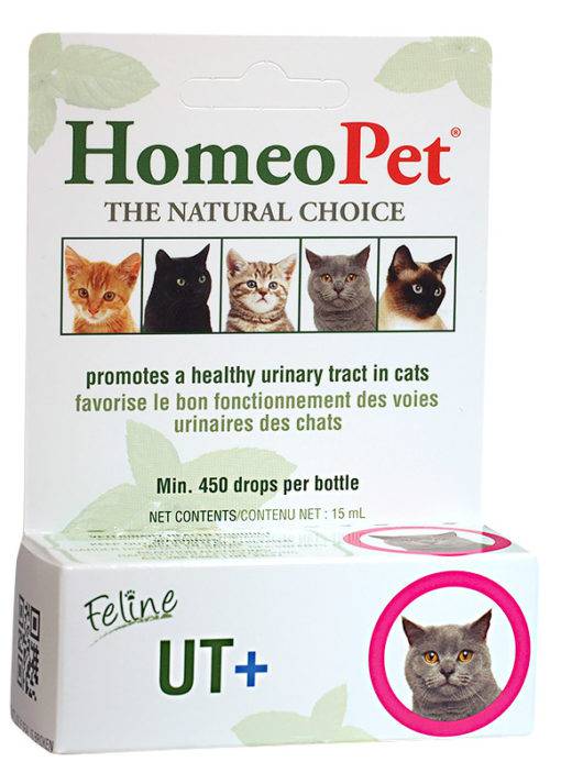 HomeoPet Feline UT+ - 15ml - The Pet Source