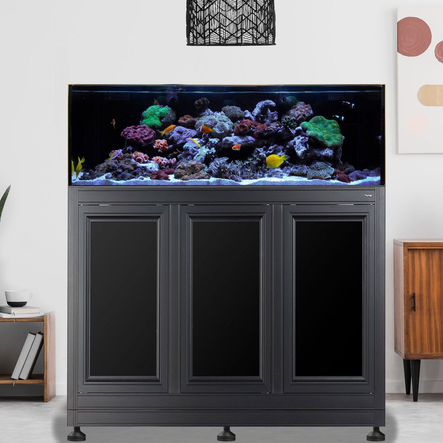 Innovative Marine SR Pro 2 | 80 AIO Aquarium w/ APS Stand - Black - The Pet Source
