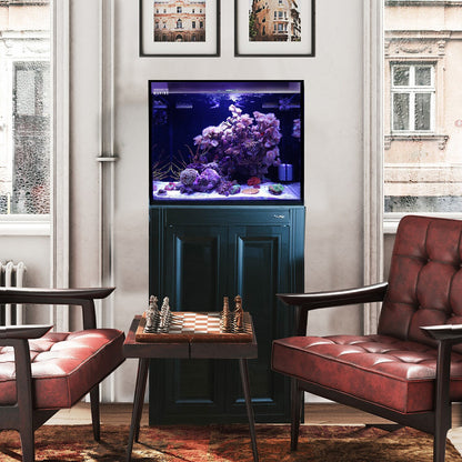Innovative Marine Fusion Pro 2 - 40 AIO Aquarium w/ APS Stand - Black - The Pet Source