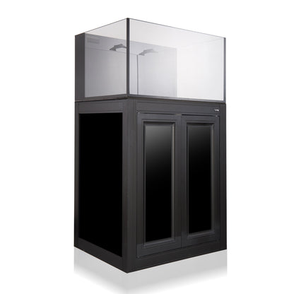 Innovative Marine Fusion Pro 2 | 50 AIO Lagoon Aquarium w/ APS Stand - Black - The Pet Source