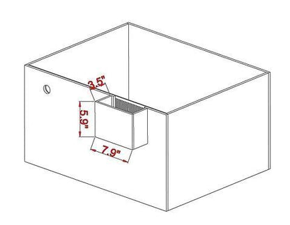 Innovative Marine EXT 50 Gallon Complete Reef System - Black - The Pet Source