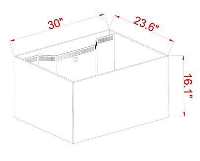 Innovative Marine INT 50 Gallon Complete Reef System - Black - The Pet Source