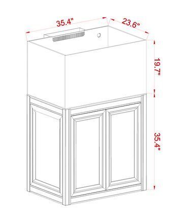 Innovative Marine EXT 75 Gallon Complete Reef System - Black - The Pet Source