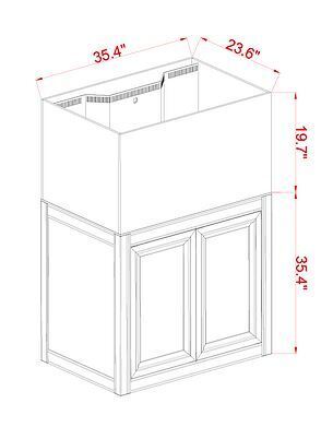 Innovative Marine INT 75 Gallon Complete Reef System - Black - The Pet Source