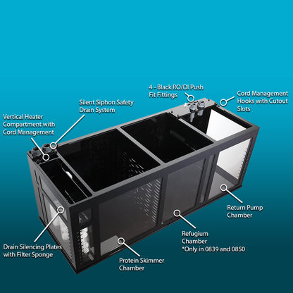 Innovative Marine INT 75 Gallon Complete Reef System - Black - The Pet Source