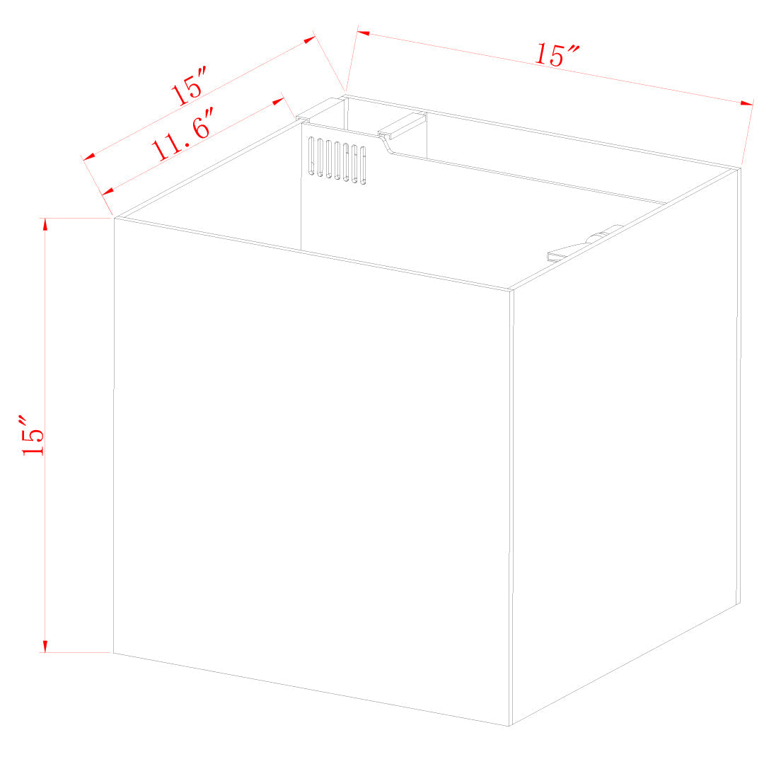 Innovative Marine NUVO Fusion - 15 AIO Cube Aquarium - Desktop Starter Kit - The Pet Source