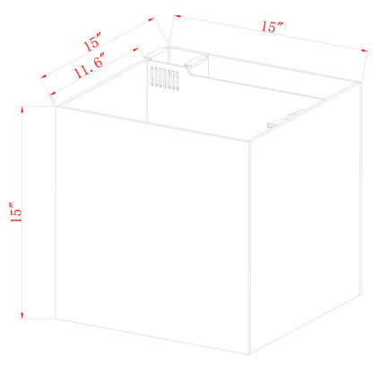 Innovative Marine NUVO Fusion - 15 AIO Cube Aquarium - Desktop Starter Kit - The Pet Source