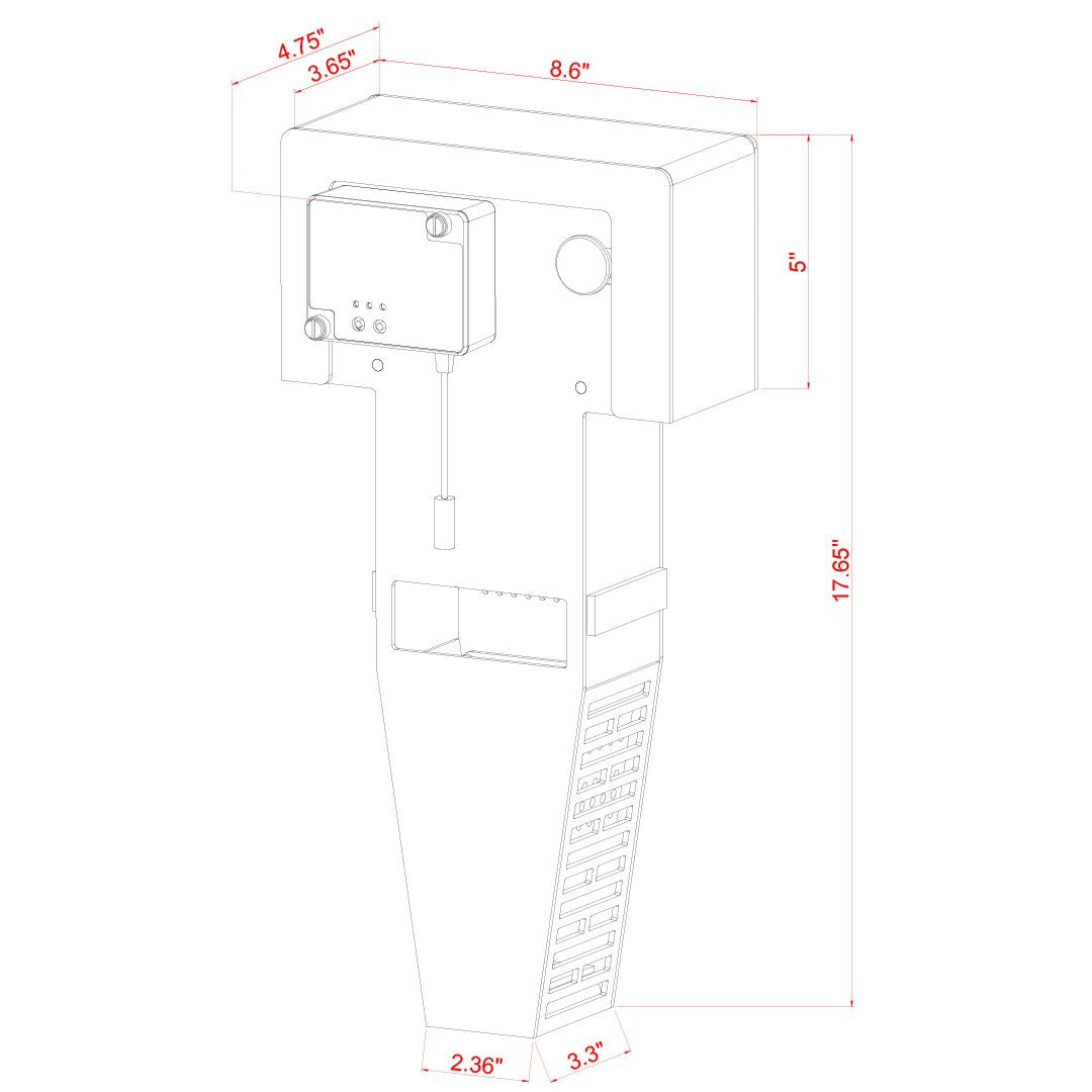Innovative Marine NUVO Roller PRO Automated Fleece AIO Filter - Midsize / Fullsize - The Pet Source