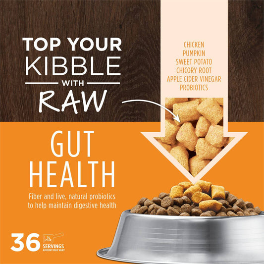 Instinct Raw Boost Frozen Mixers Gut Health Dog Food Topper - 1.25lb - The Pet Source