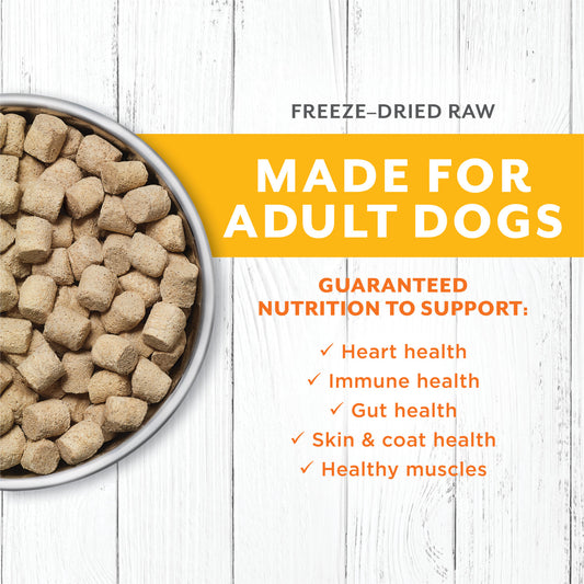 Instinct Raw Longevity Freeze Dried Bites Adult Dog Food Chicken - 16oz - The Pet Source