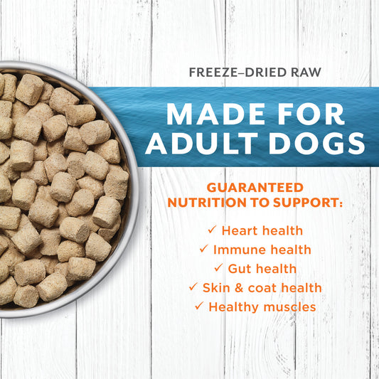 Instinct Raw Longevity Freeze Dried Bites Adult Dog Food Pollock - 14oz - The Pet Source