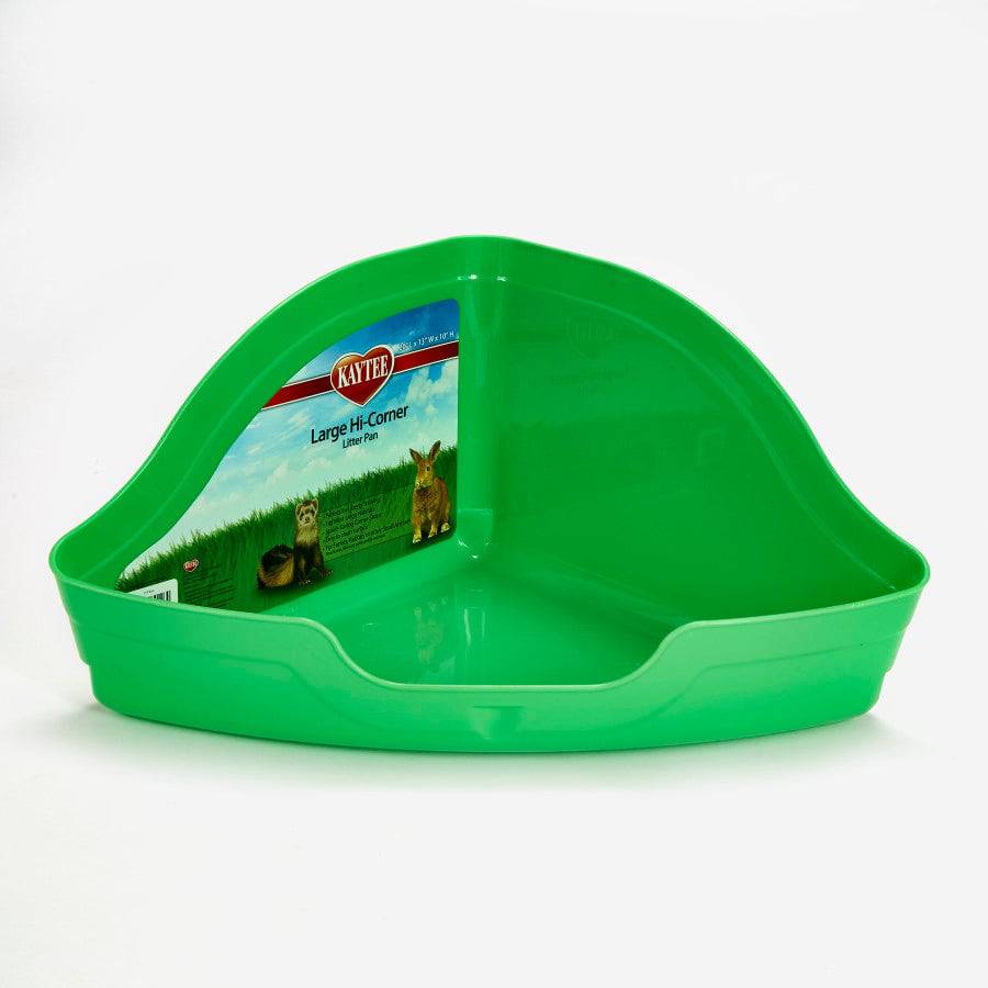Kaytee Hi-Corner Litter Pan - Large - The Pet Source