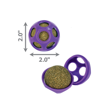 Kong Blissy Moon Ball with Catnip Cat Toy - The Pet Source