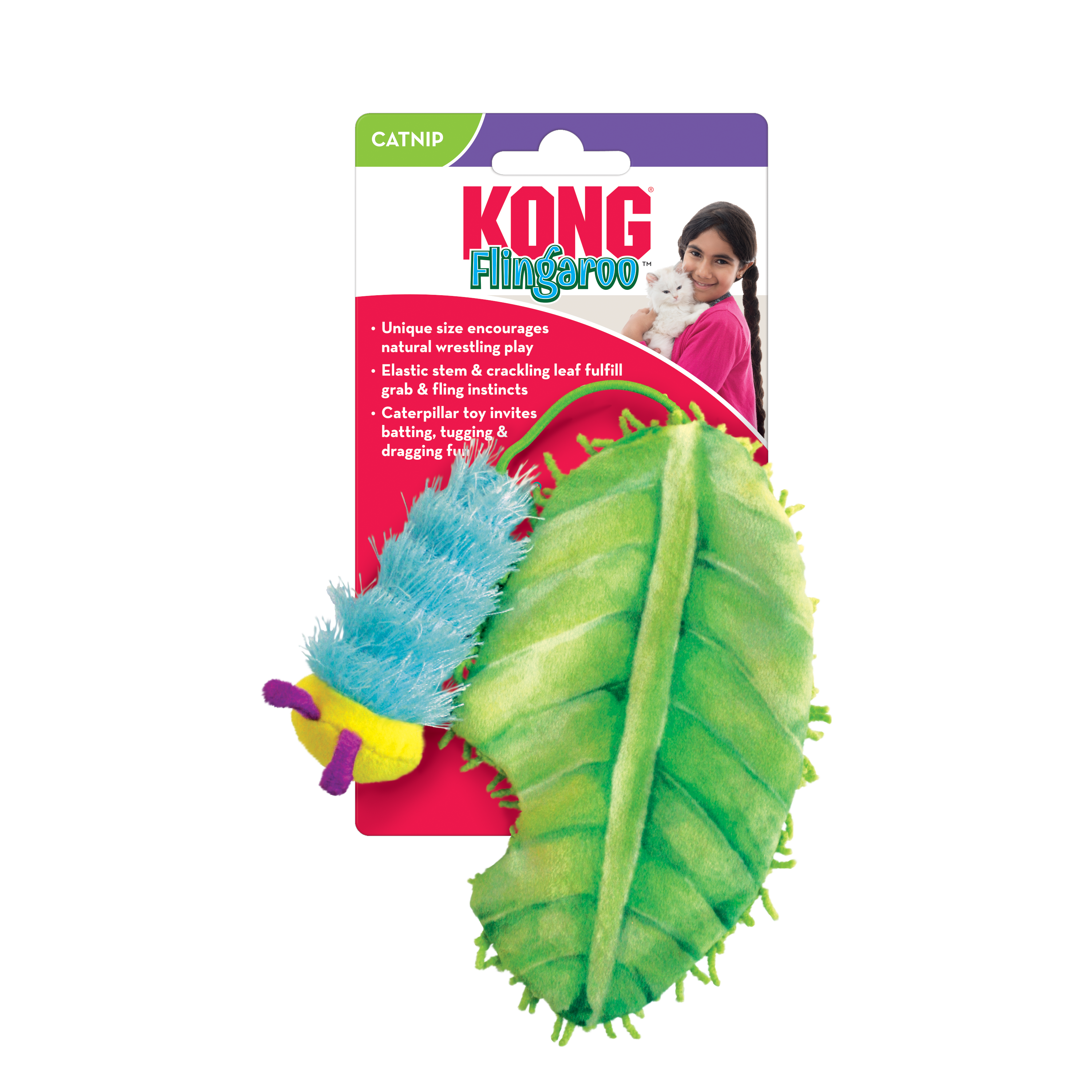 Kong Flingaroo Caterpillar - The Pet Source