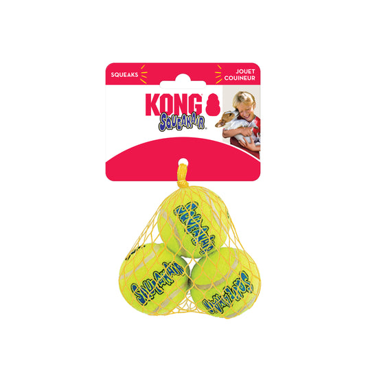 Kong SqueakAir Balls Small - 3 Pack - The Pet Source