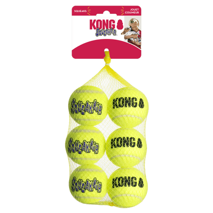 Kong Squeakair Ball 6-Pk - The Pet Source
