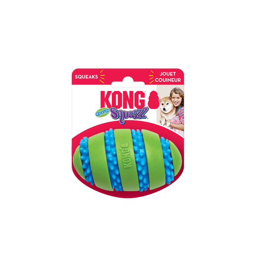 Kong Squeezz Goomz Football - The Pet Source