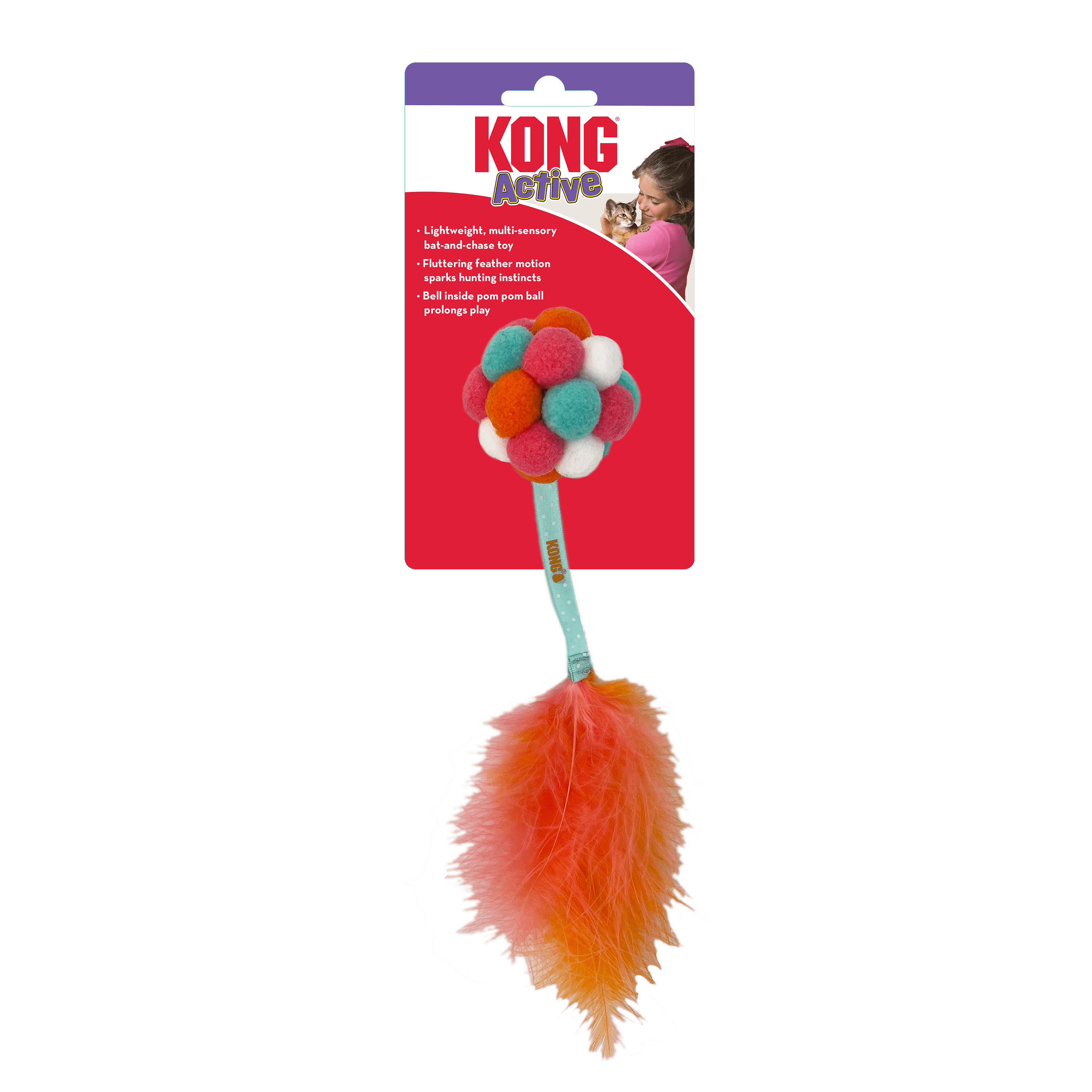 Kong Cat Active Bubble Ball - The Pet Source