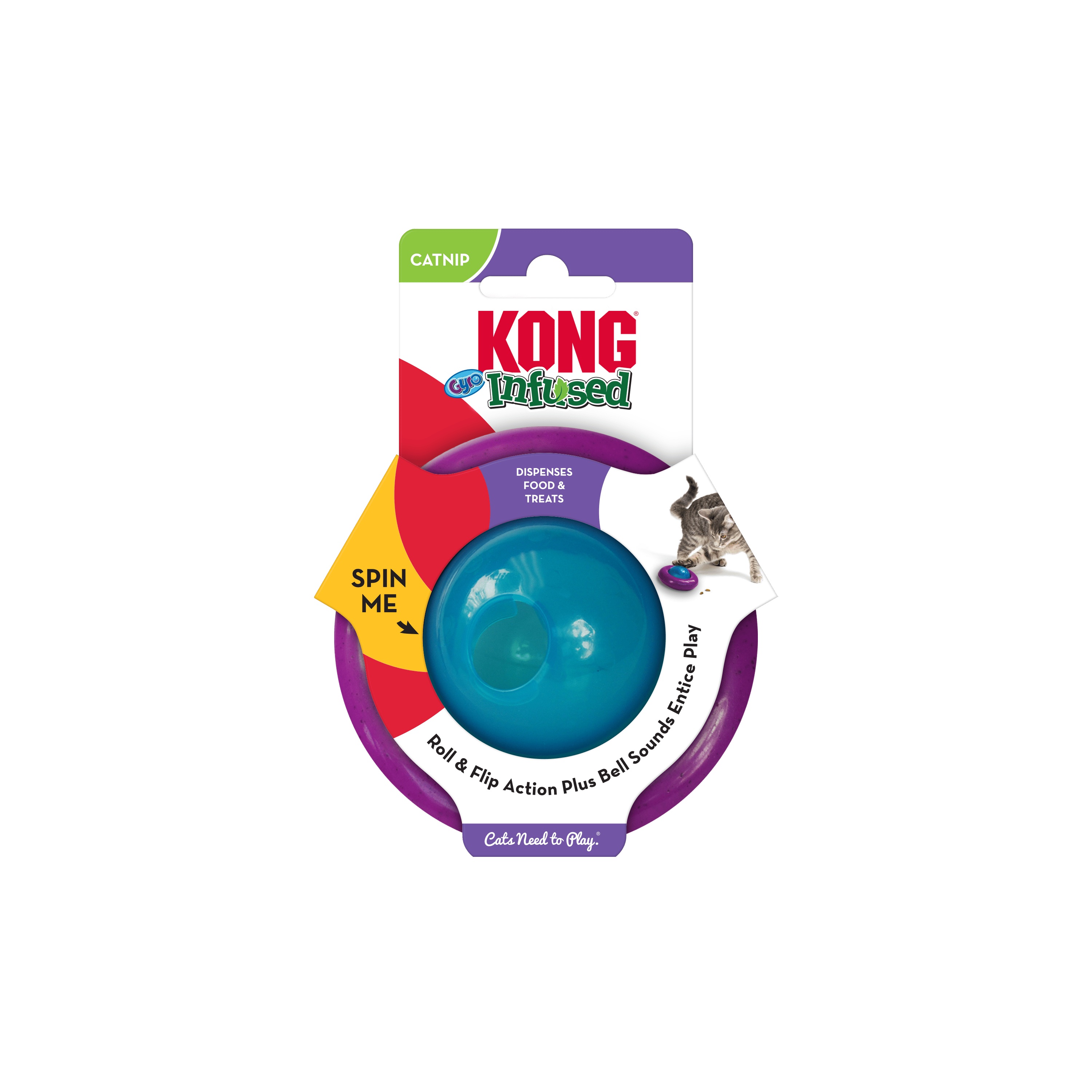 Kong Infused Cat Gyro - The Pet Source