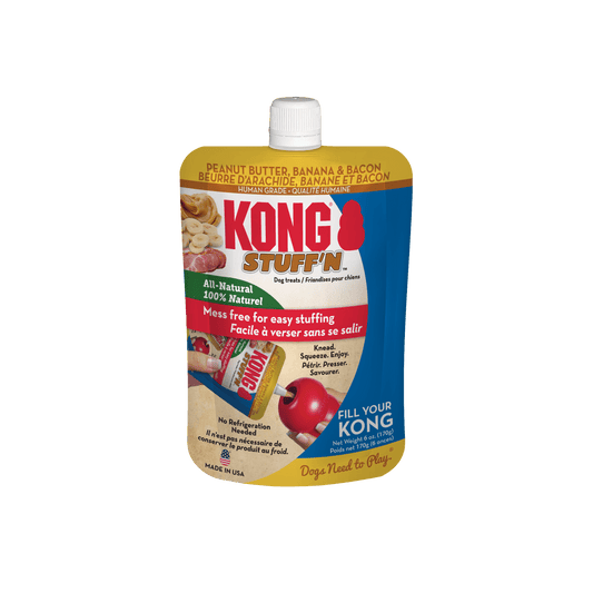 Kong Stuff'n Peanut Butter & Banana Dog Treat 6 oz - The Pet Source