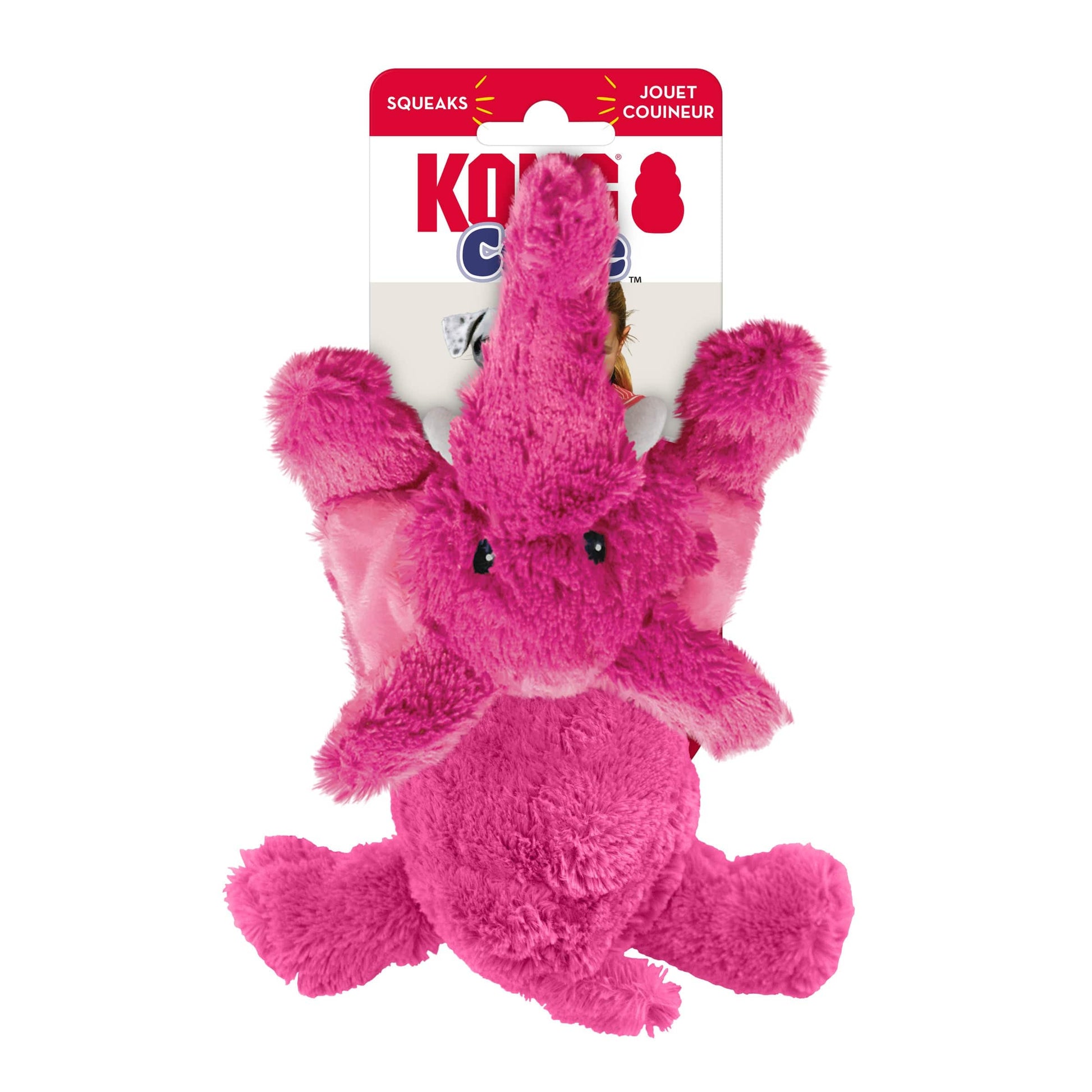 Kong Cozie Elmer Elephant - Small - The Pet Source