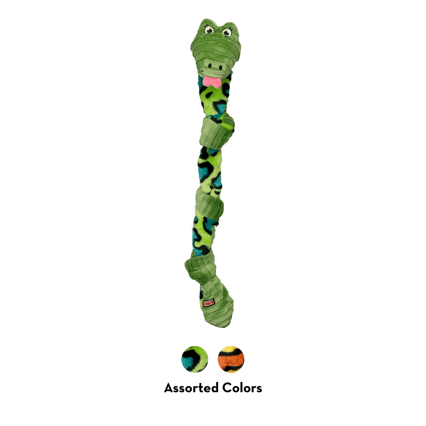 Kong Knots Snake - Assorted Colors - Medium/Large - The Pet Source