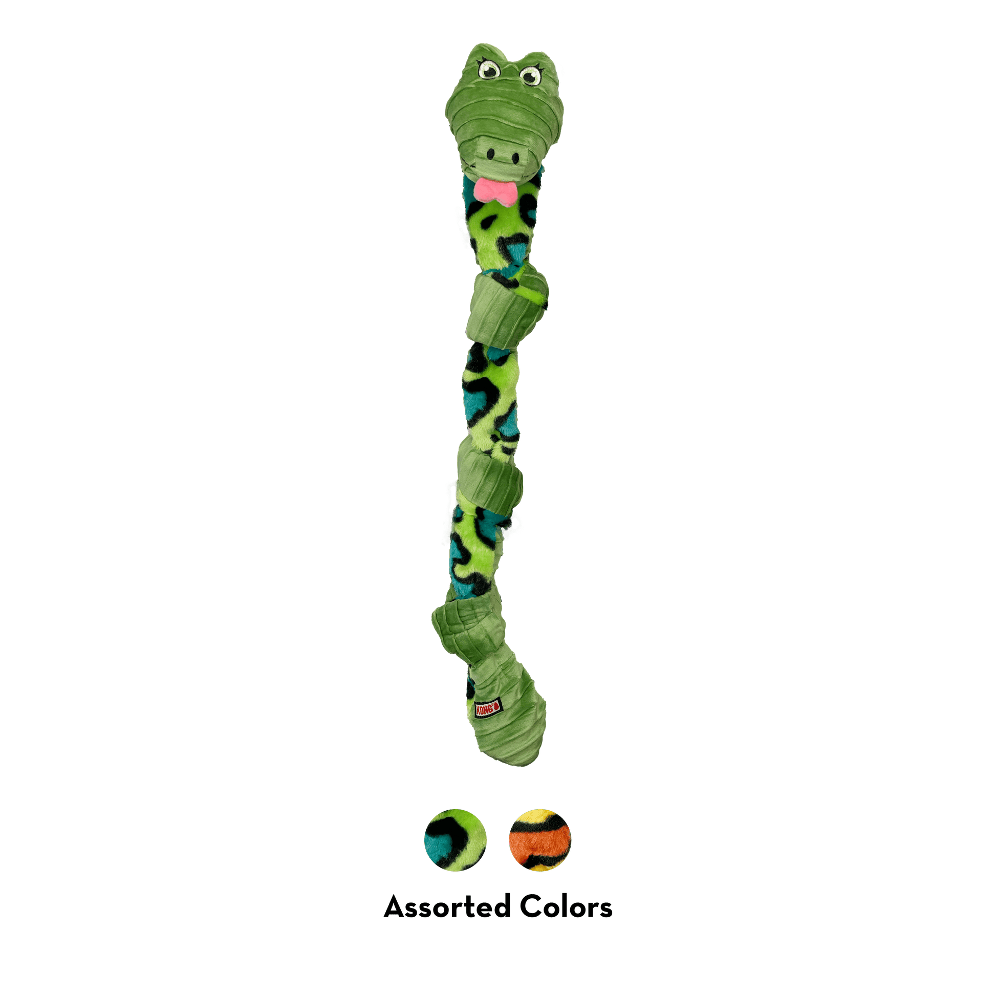 Kong Knots Snake - Assorted Colors - Medium/Large - The Pet Source