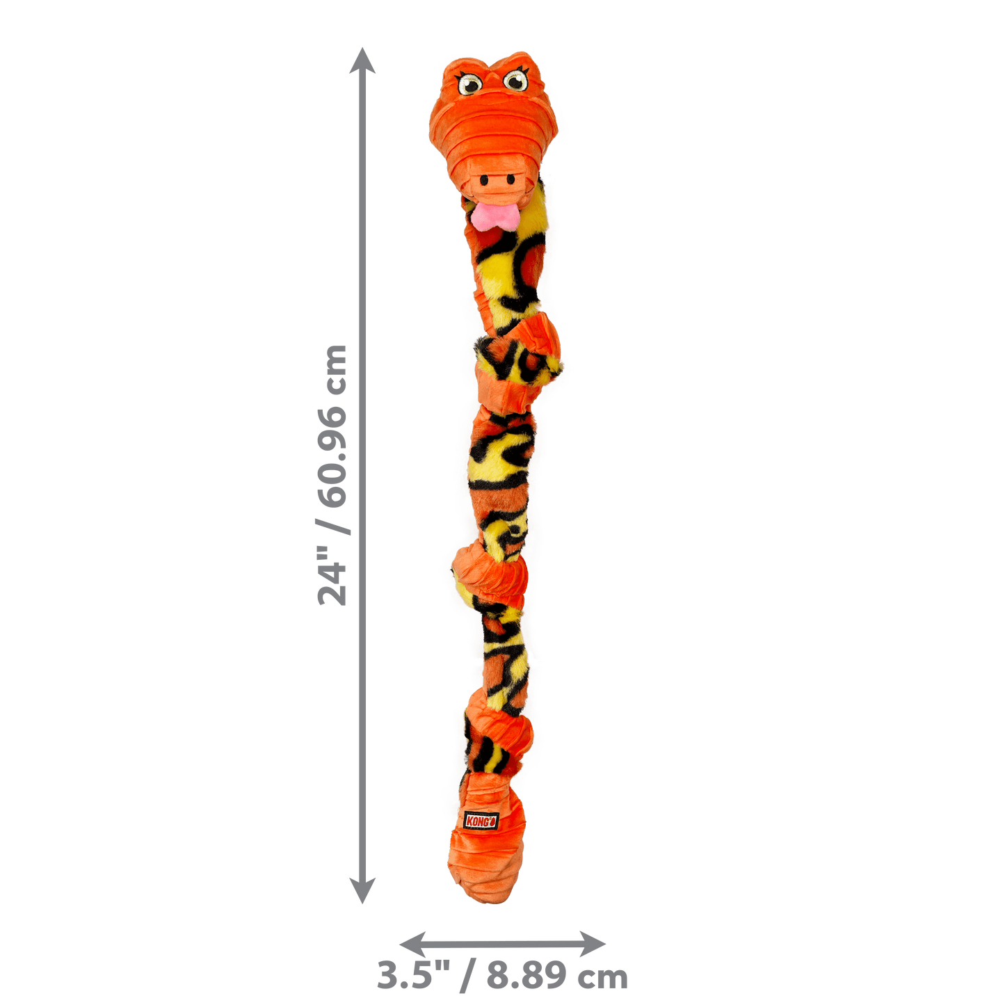 Kong Knots Snake - Assorted Colors - Medium/Large - The Pet Source