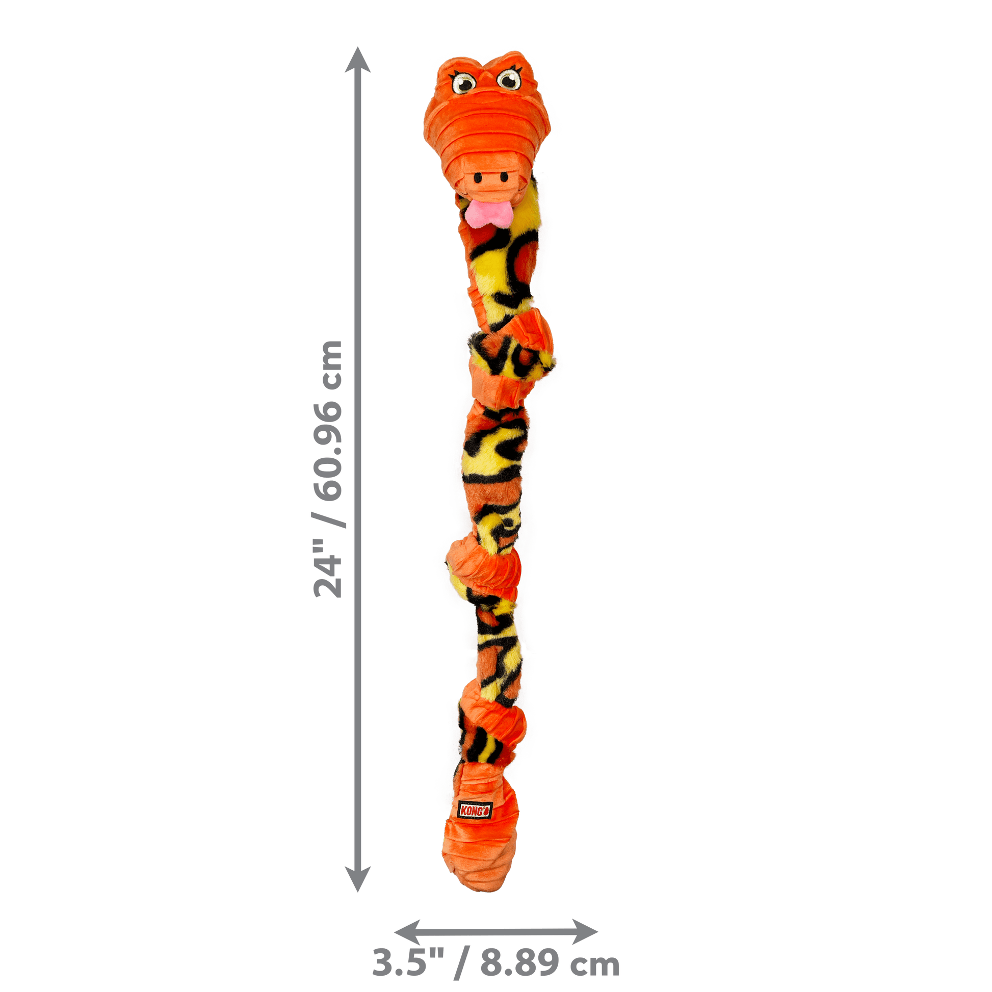 Kong Knots Snake - Assorted Colors - Medium/Large - The Pet Source