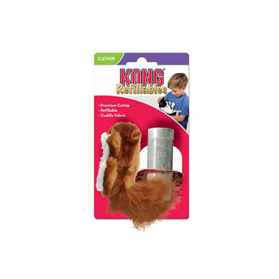 KONG Refillables Squirrel Cat Toy - The Pet Source
