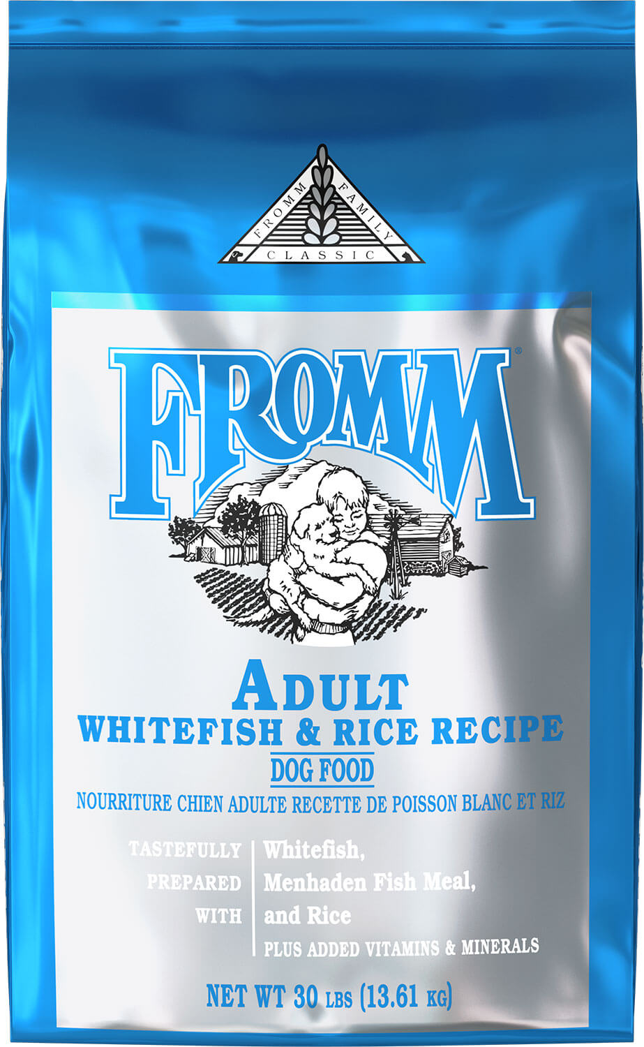 Fromm Classic Whitefish & Rice Recipe Adult Dry Dog Food - 13.61kg - The Pet Source
