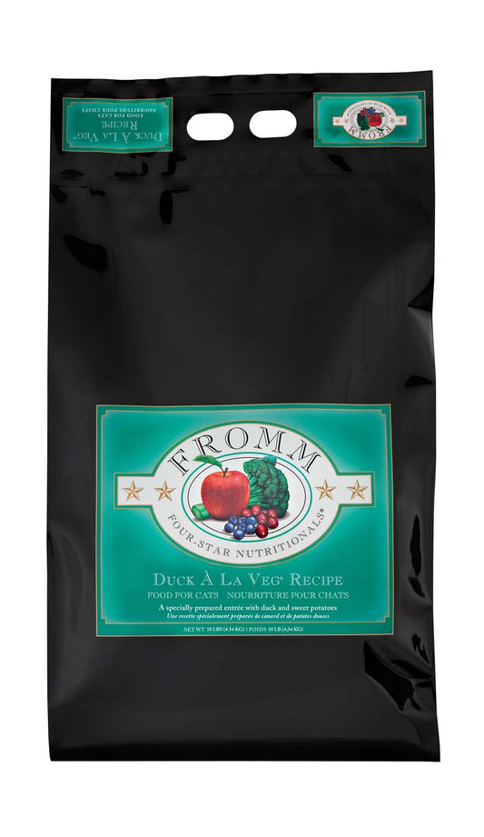 Fromm Duck À La Veg Recipe Dry Cat Food - 4.54kg - The Pet Source