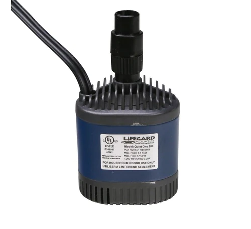 Lifegard Quiet One 400 Aquarium Pump - 103 GPH - The Pet Source