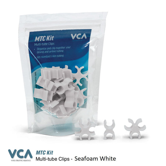 MTC Kits – Multi-Tube Clips White - The Pet Source