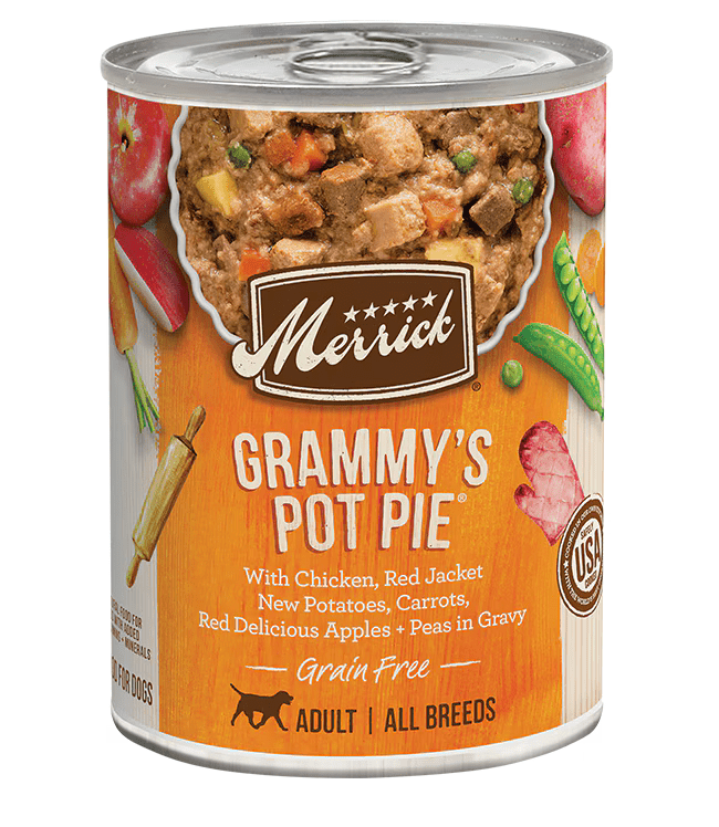 Merrick Grain Free Grammy's Pot Pie In Gravy Adult Dog Food - 12.7 oz - The Pet Source