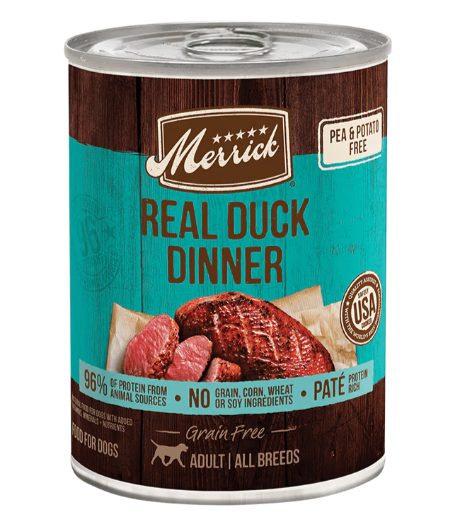 Merrick Real Duck Dinner Adult Dog Food - 12.7 oz - The Pet Source