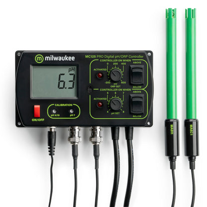 Milwaukee MC125 PRO 2-in-1 Digital pH / ORP Controller - The Pet Source